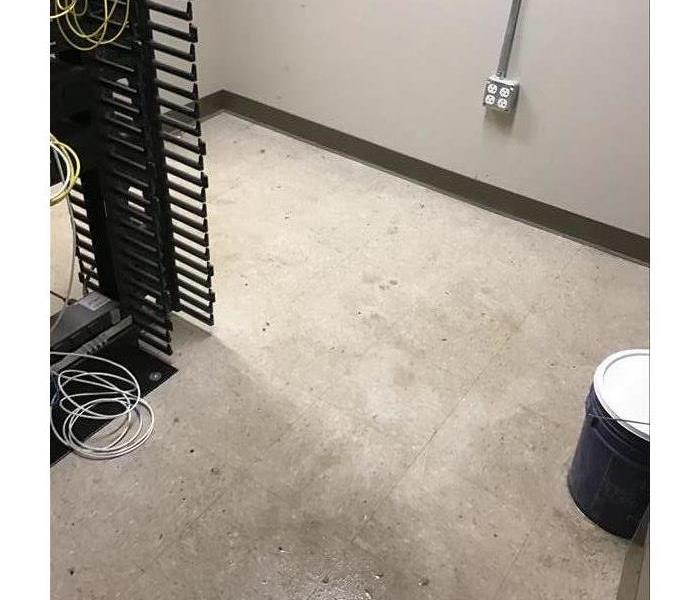 Water Damaged Server Room