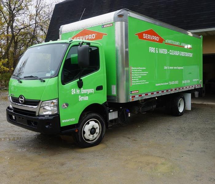 Newest Box Truck to SERVPRO of Morgantown